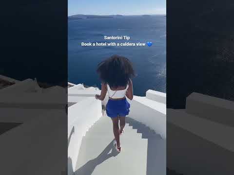 Santorini Hotel With A View 💙