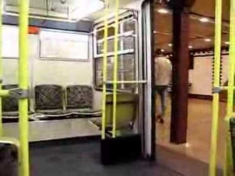 Budapest Metro - Millenium Subway Ride