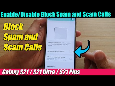 Galaxy S21/Ultra/Plus: How to Enable/Disable Block...