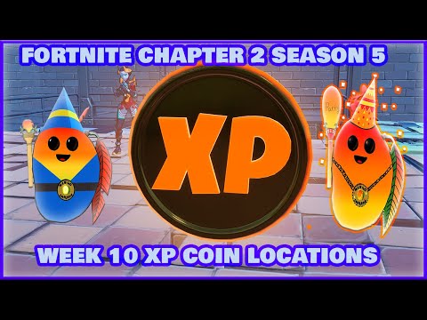 Fortnite Chapter 2 Season 5 Week 10 Xp coin Locations