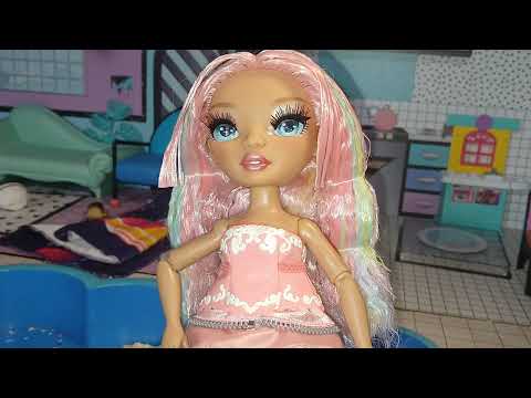Rainbow High Be Dazzling Adeline Rose Pink Розовая кукла Аделин Рэйнбоу Хай MGA оригинал Новинка c блестками стразы - фото 1 - id-p2988785778