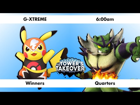 Winner's Quarters: 6:00am (Incineroar) vs G-XTREME (Pikachu) - The Tower's Takeover #5