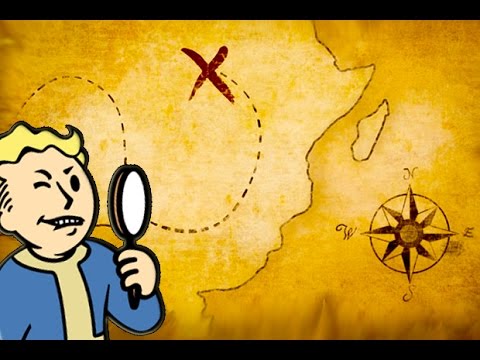 FALLOUT 4 - SECRET TREASURE CHEST & MAP! (Fallout 4 Secrets)