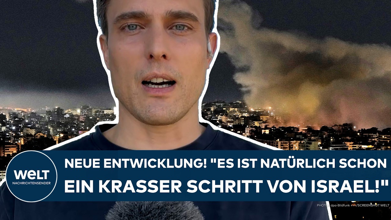 KRIEG IN NAHOST: Überraschende Entwicklung! "Es ist natürlich schon ein krasser Schritt von Israel!"