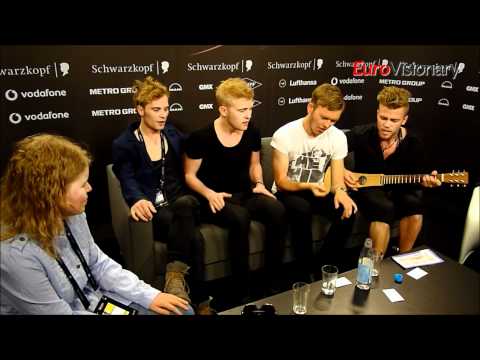 A Friend In London interview - incl. premiere of new song - Eurovision 2011 - Denmark