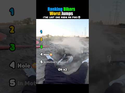 Ranking Bikers Worst Jumps