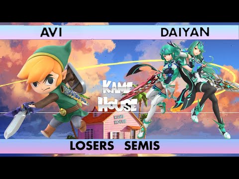 Kame House MIDLEVEL SLUMS Monthly 5 - avi (Toon Link) vs Daiyan (Cloud, Mythra, Pyra) - Losers Semi