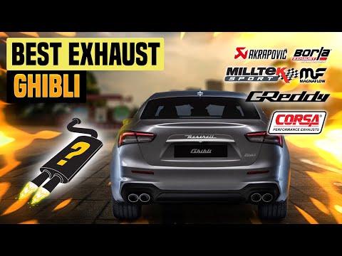 Maserati Ghibli Exhaust Sound🔥Armytrix,Fabspeed,Fi Exhaust,iPe,Remus,RES,TNEER,Tubi Style