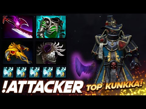 Attacker Kunkka Top Pirate - Dota 2 Pro Gameplay [Watch & Learn]