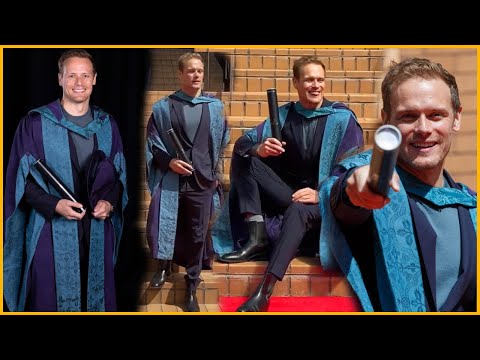 Three Times Doctor Sam Heughan Receives Doctorate in Drama l Highlights & Best Moments