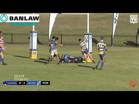 2019 NHRU Premier 1 - Round 18 Highlights - Hamilton v Wanderers