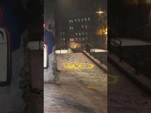 Session: Skate Sim | BS 180 Grind Clip