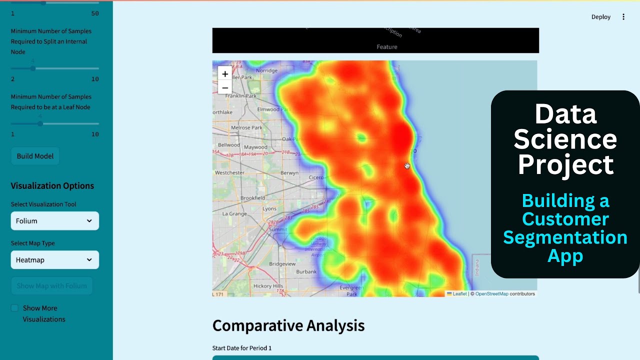 Predictive Analytics Application for Crime Data