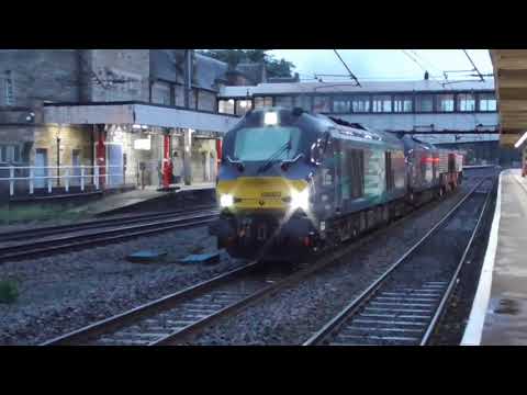 DRS 68's on 6k73 flasks, 20th - 21st September 2017