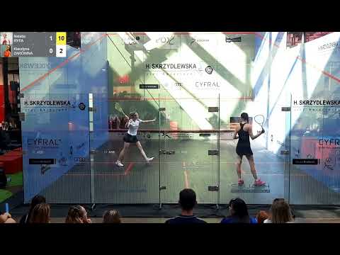 Natalia Ryfa - Klaudyna Zarówna PSA Mistrzostwa Polski Seniorów H. Skrzydlewska (IMP) 2022