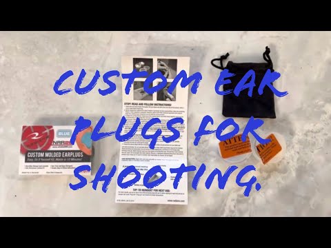 DIY custom molded earplugs. Radians custom molded ear plugs