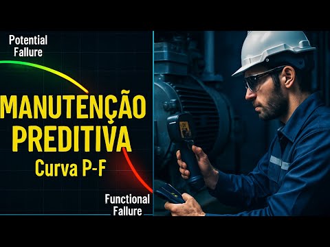 Manutenção Preditiva: O Guia Completo (Curva P-F, Técnicas e Aplicação)