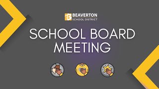 March 10, 2026 School Board Business Meeting