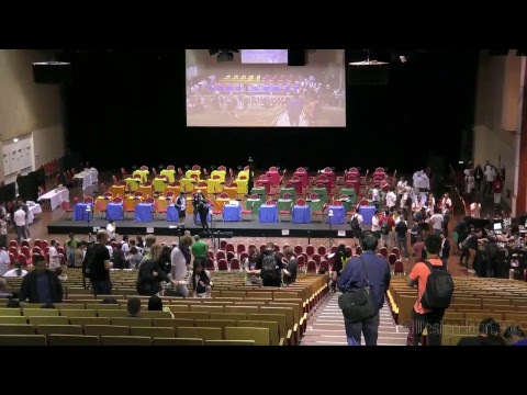 Day 2 Rubik's Cube World Championship in Paris - 2017