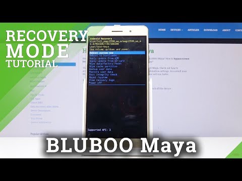 Recovery Mode in BLUBOO Maya - How to Open & Use Recovery Features