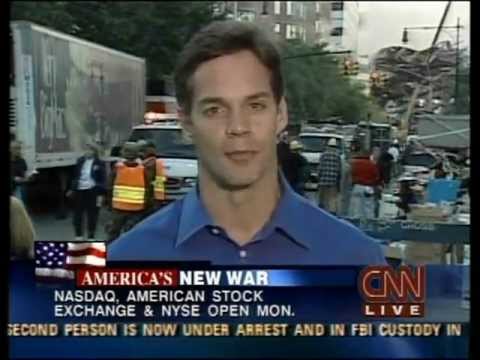CNN 9/11 LIVE TV Coverage (9/16/01) 7:30 A.M - 7:45 A.M