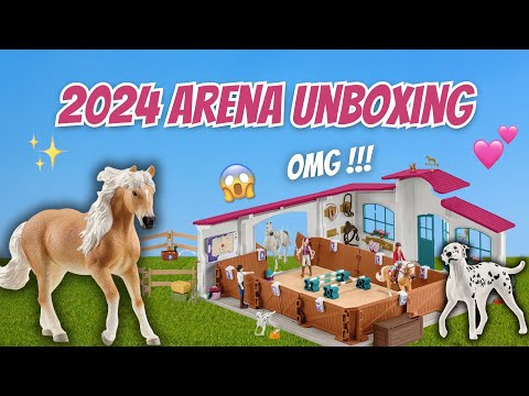 2024 NEW Schleich Arena UNBOXING!!! 😱✨💖