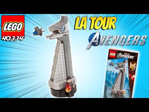 Vidéo LEGO Marvel 40334 : La tour des Avengers