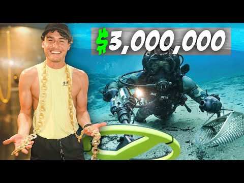 Treasure Hunter Finds Over $3,000,000 - Ft @TheOutdoorswithCarlAllen (Bahamas)