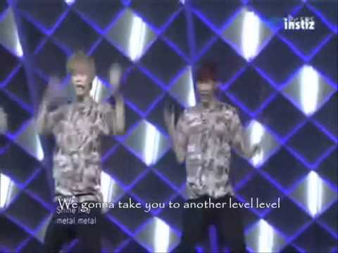 [Engsub] 120108 Teen Top - Teen Top at Inkigayo Comeback stage (+Fanchant)