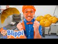 Blippi Visits A Bakery Blippi Full Episodes Educational Videos For Kids Blippi Toys