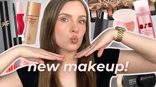 Full face of new makeup from Sephora | testing viral products