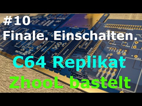 Bau eines C64 Replikats [10/10] - Finale. Einschalten. (Building a SixtyClone C64 replica)