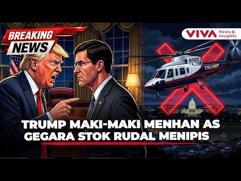 Trump Ribut dengan Menhan AS, Helikoper Trump Langgar Aturan