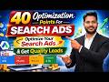 HOW TO OPTIMIZE GOOGLE SEARCH ADS CAMPAIGN (40 PROVEN TIPS) | SEARCH A ..