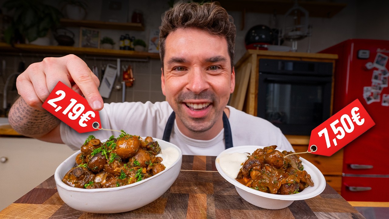 Champignonpfanne wie auf dem Weihnachtsmarkt 🎄