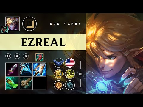 Ezreal ADC vs Ahri - NA Diamond Patch 26.01