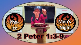 Love  : 2 Peter 1:3-9 , Men's night mini-sermon by Brice Williams