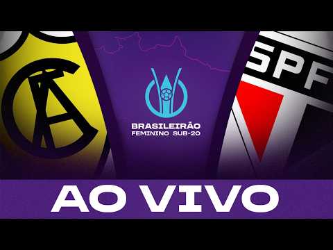 JOGO COMPLETO: ALIANÇA x SÃO PAULO | BRASILEIRÃO FEMININO SUB-20 2026 | 5ª RODADA