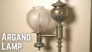 preview picture of video 'Artifact Exhibition: Argand Lamp'