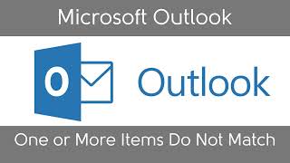 One or More Items in The Folder You Synchronized Do Not Match