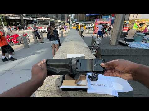Unboxing the Zoom H6  - [NO TALKING] 2023 - New York City