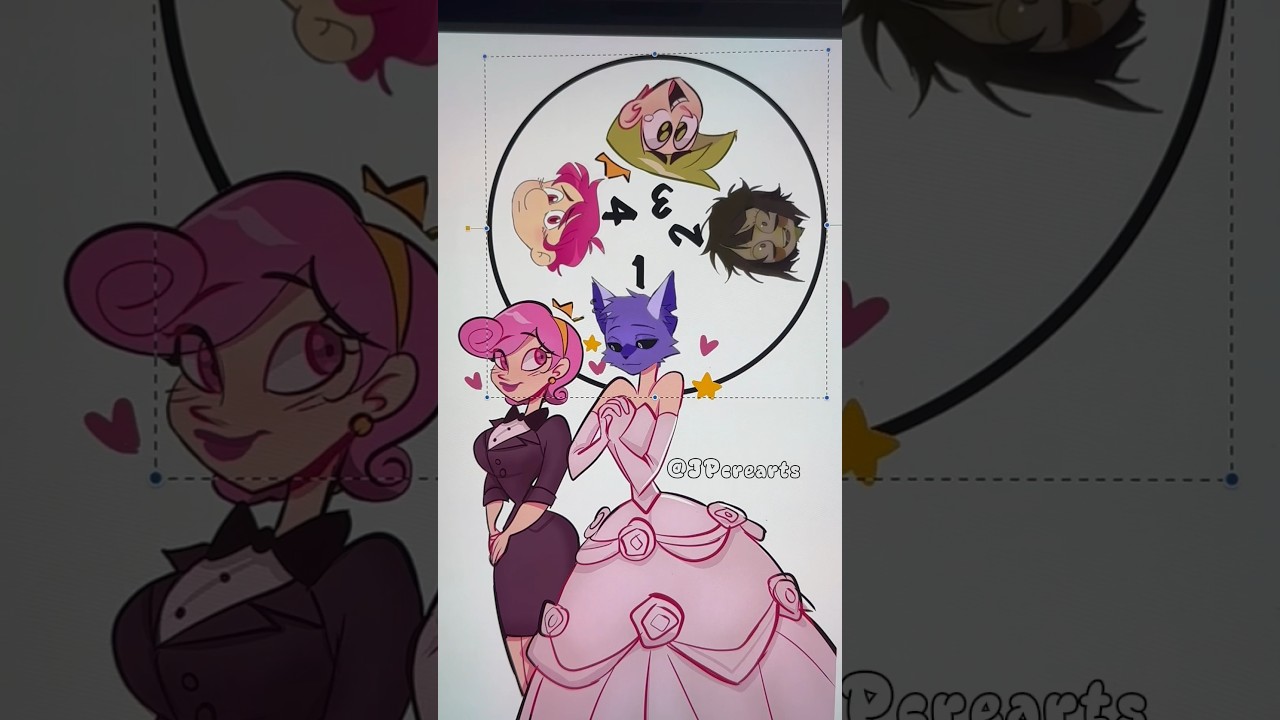 Which one is Correct? Cosmo and Wanda #art #thefairlyoddparents