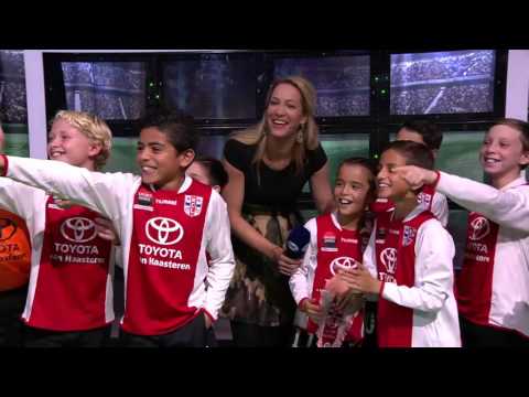 Novembermoment 5: Hélène heeft sjans bij de Eretribune