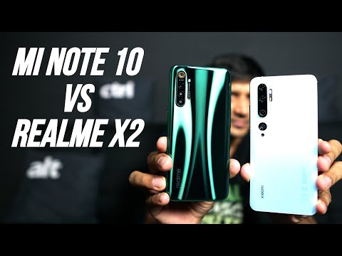 Xiaomi Mi Note 10 vs Realme X2 Comparison - How do the Snapdragon 730G phones differ?