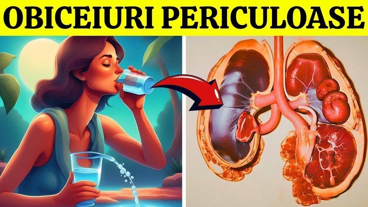 10 OBICEIURI PROASTE CE ÎȚI DISTRUG RINICHII