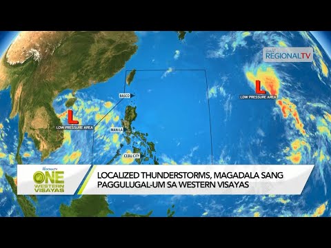 One Western Visayas: Duha ka LPA sa Gwa sang PAR, Manubo ang Tsansa nga Mangin Bagyo Suno sa PAGASA