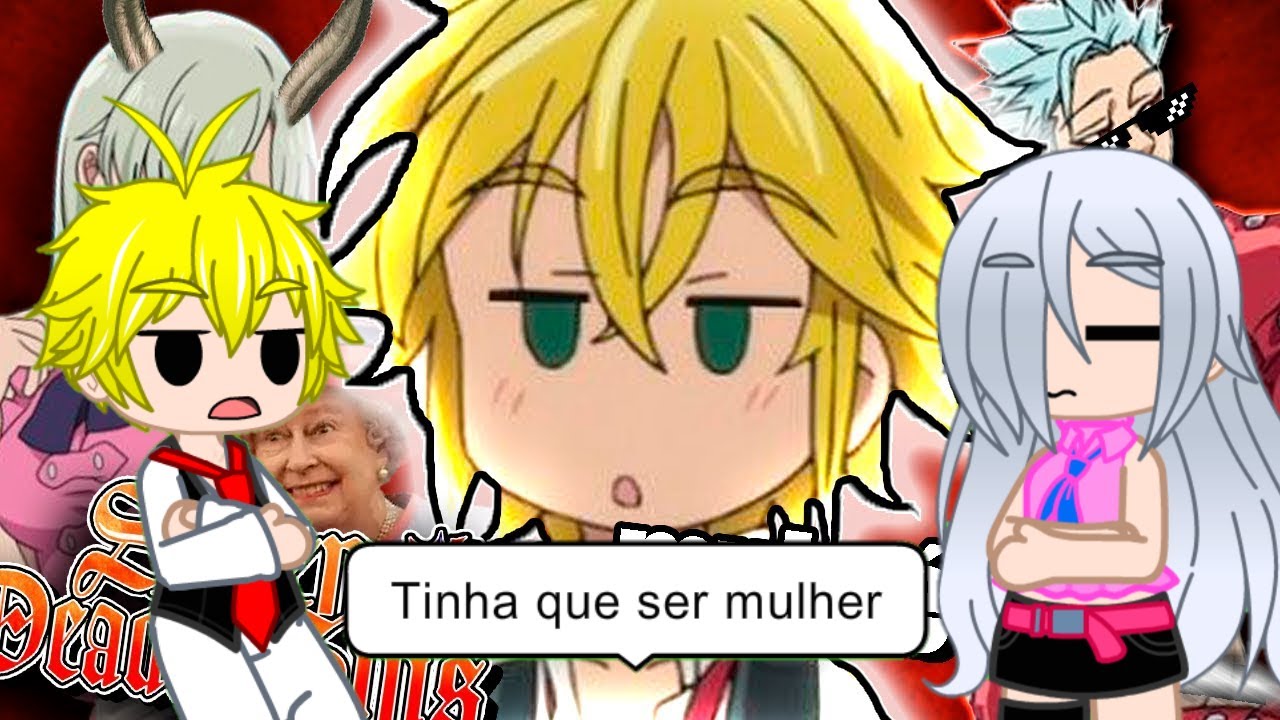 7 pecados capitais reagindo á "Os 7 pecados da bagunça" 1/2 | GACHA NEBULA | Gacha React