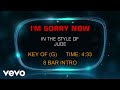 Jude - I'm Sorry Now (Karaoke)