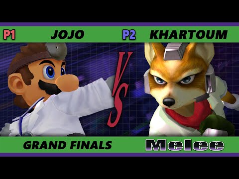S@X 450 GRAND FINALS - Khartoum (Fox) Vs. JoJo [L] (Dr. Mario) Smash Melee - SSBM