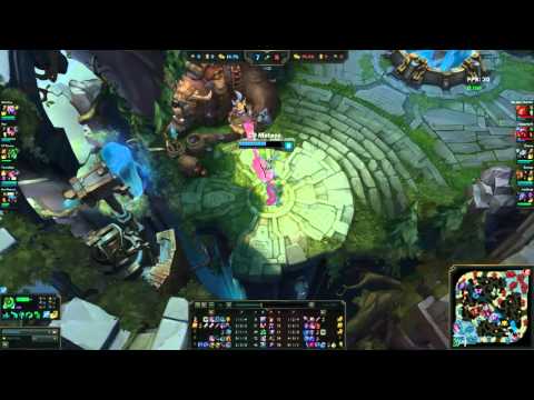 Meteos Zac vs Nidalee Jungle S6 Preseason Dec 2015